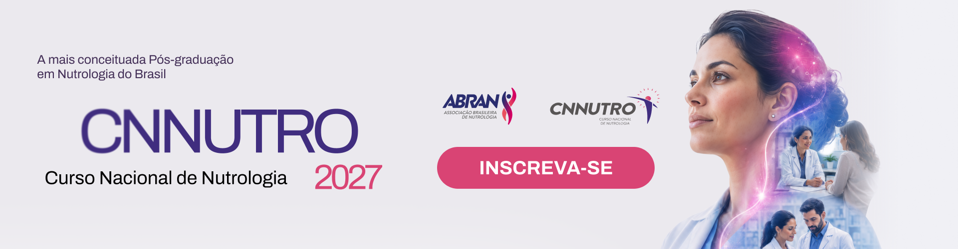 CNNUTRO 2027 — Curso Nacional de Nutrologia. Inscreva-se.